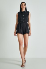 Εικόνα της Playsuit σατινέ με βάτες