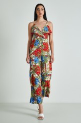 Picture of Printed ruffled jumpsuit