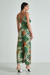 Picture of Printed ruffled jumpsuit