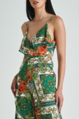 Picture of Printed ruffled jumpsuit