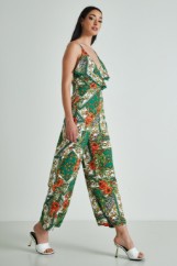 Picture of Printed ruffled jumpsuit