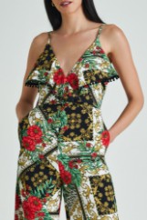 Picture of Printed ruffled jumpsuit