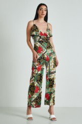 Picture of Printed ruffled jumpsuit