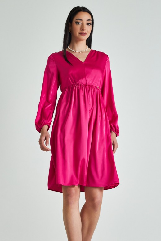 Picture of Midi satin dress