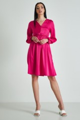 Picture of Midi satin dress