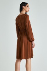 Picture of Midi satin dress