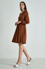 Picture of Midi satin dress