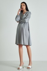 Picture of Midi satin dress