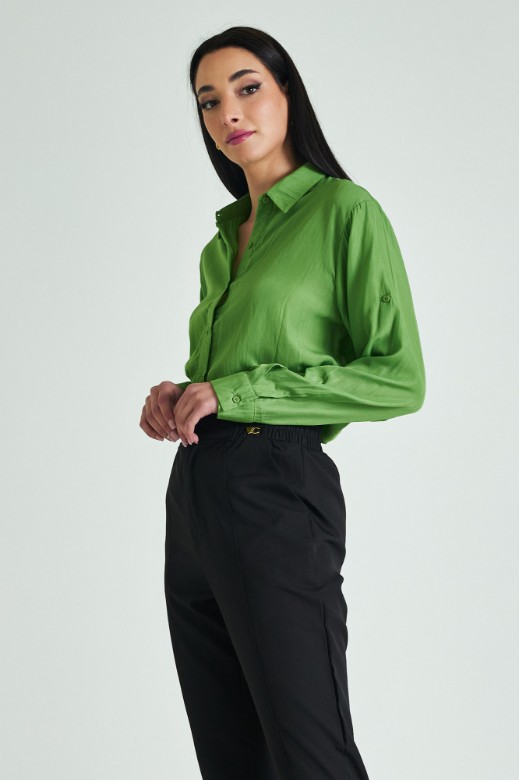 Picture of Satin texture shirt