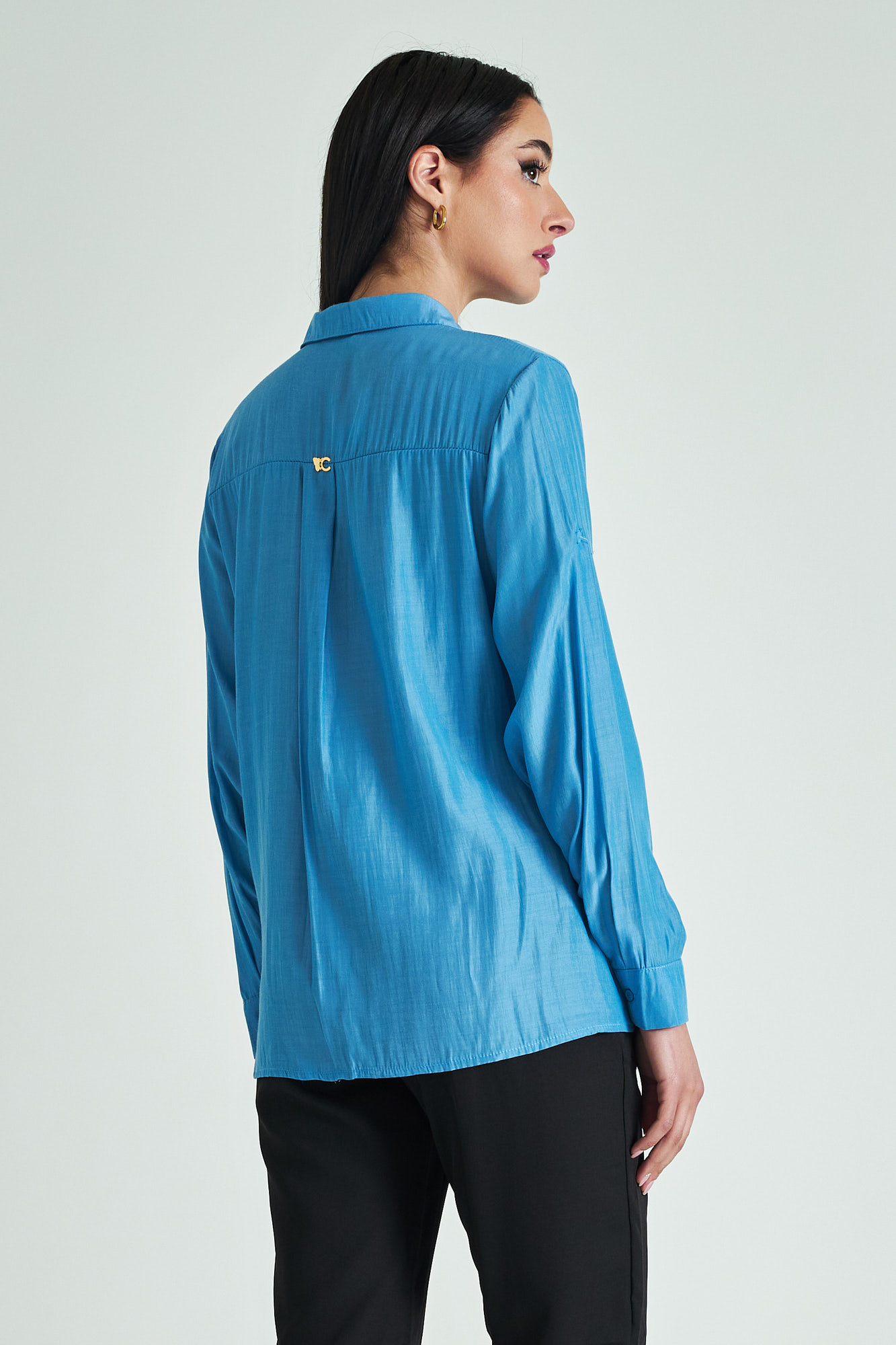 Picture of Satin texture shirt