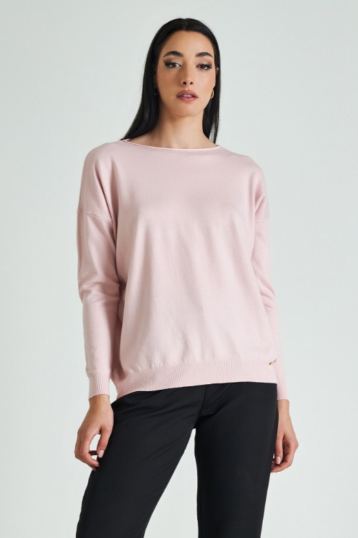 Picture of Oversized knitted blouse