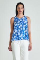 Picture of Sleeveless printed top