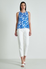 Picture of Sleeveless printed top