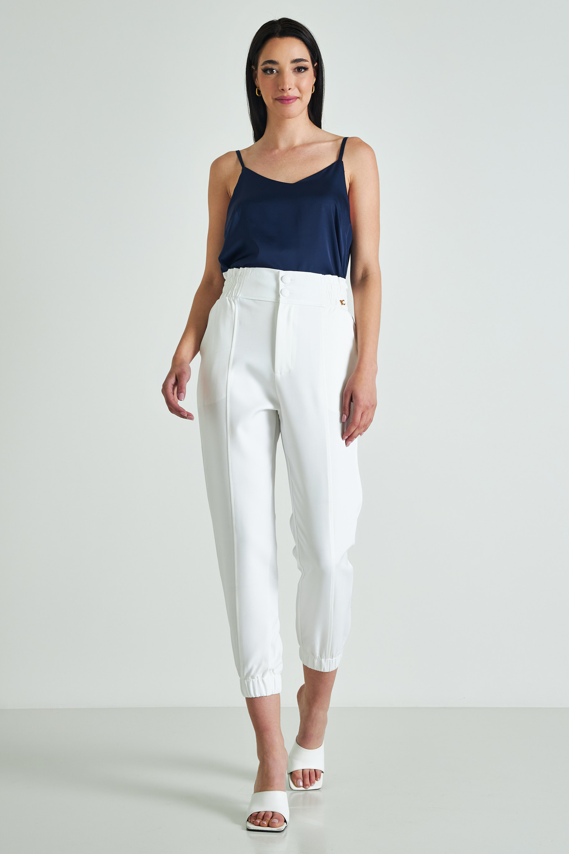 Picture of Elastic high waisted pants