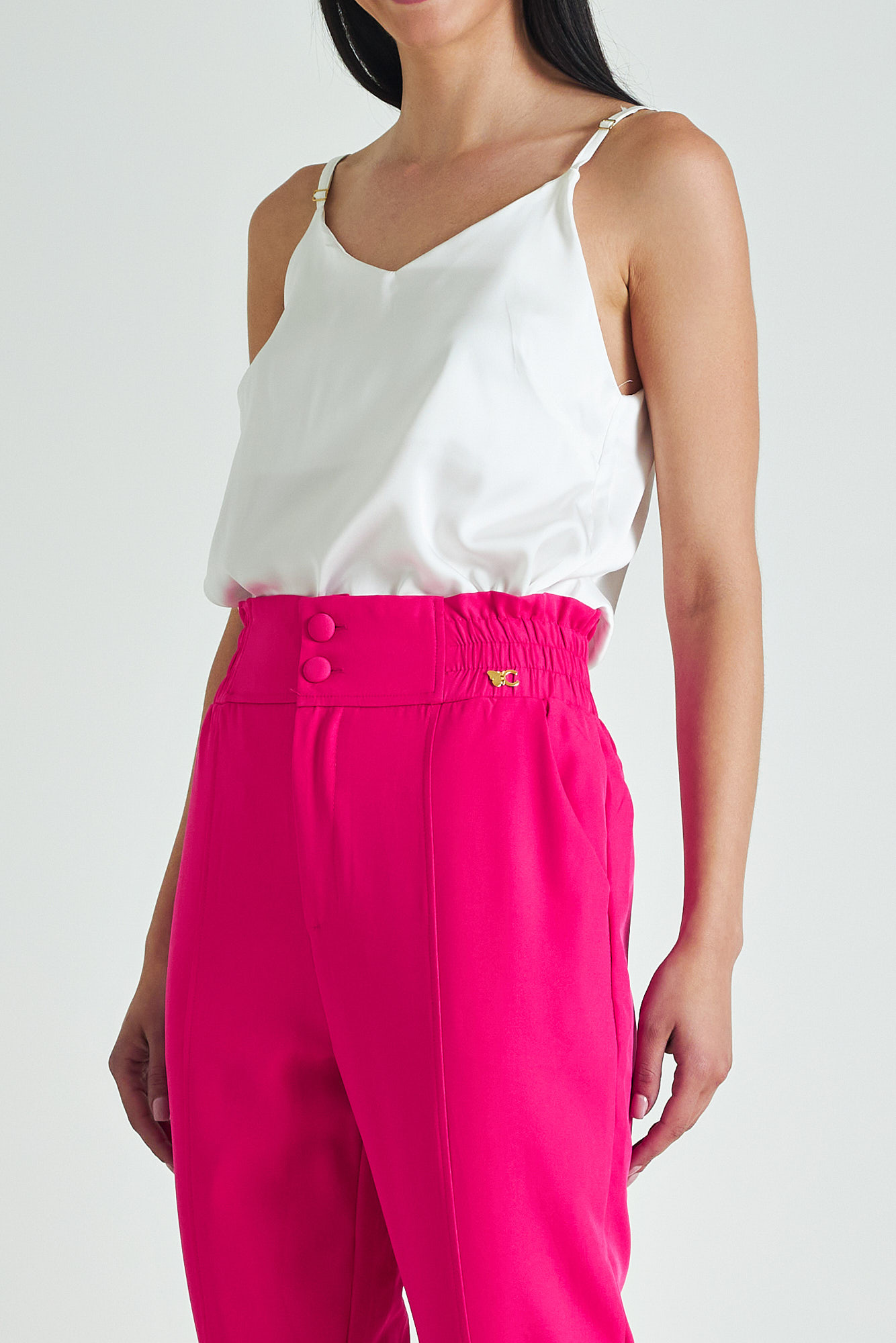 Picture of Elastic high waisted pants