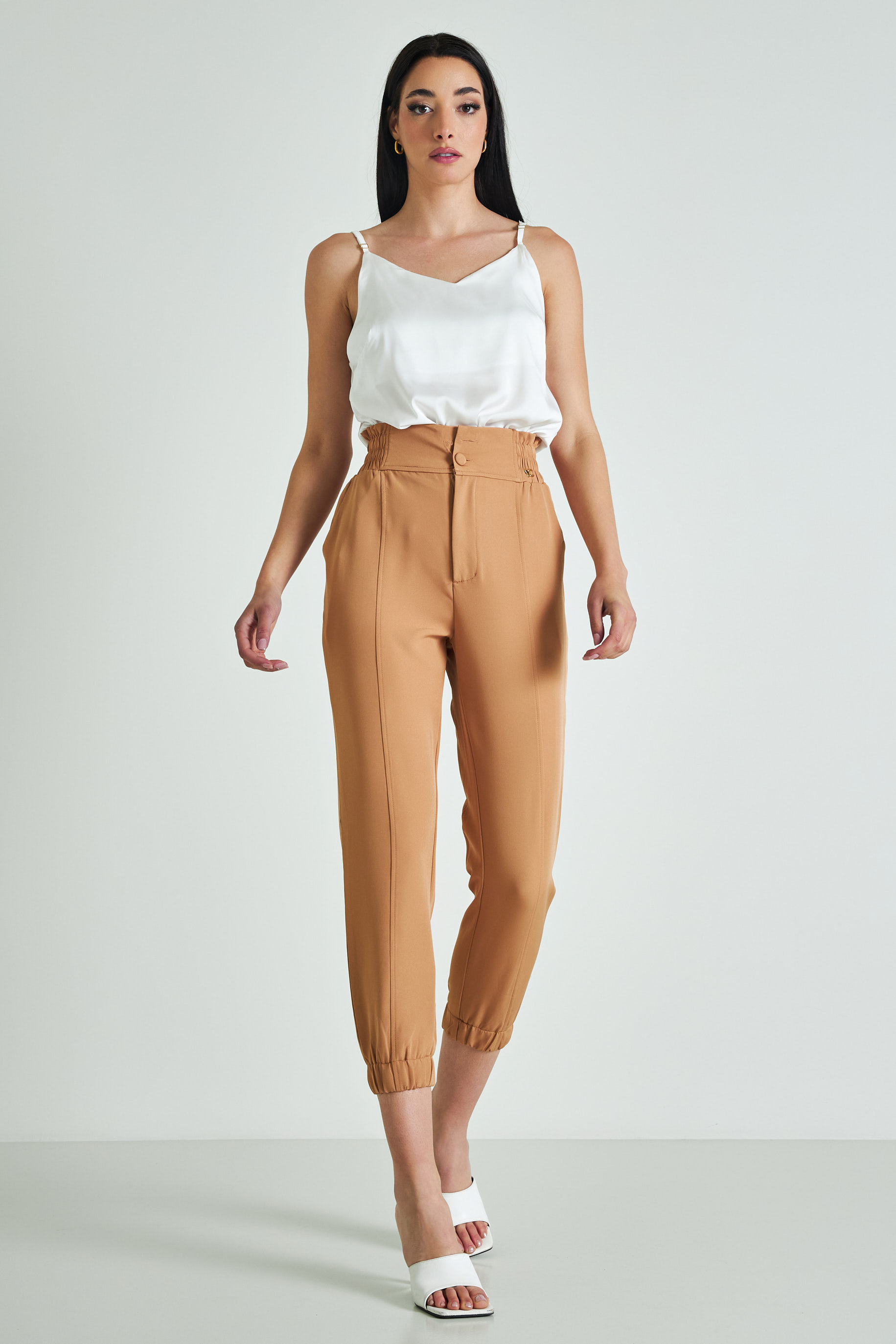 Picture of Elastic high waisted pants