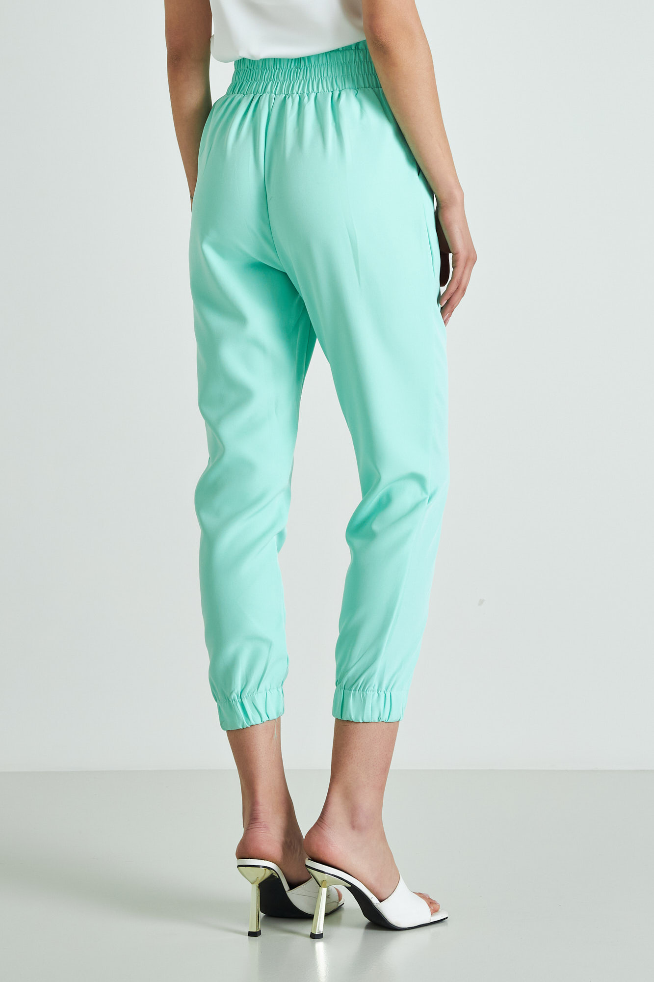 Picture of Elastic high waisted pants