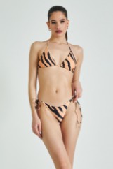 Εικόνα της Bikini Animal Print τριγωνάκι σετ