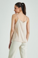 Picture of Sleeveless satin blouse