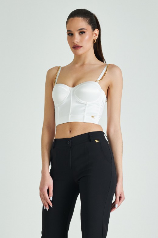 Picture of Satin crop top