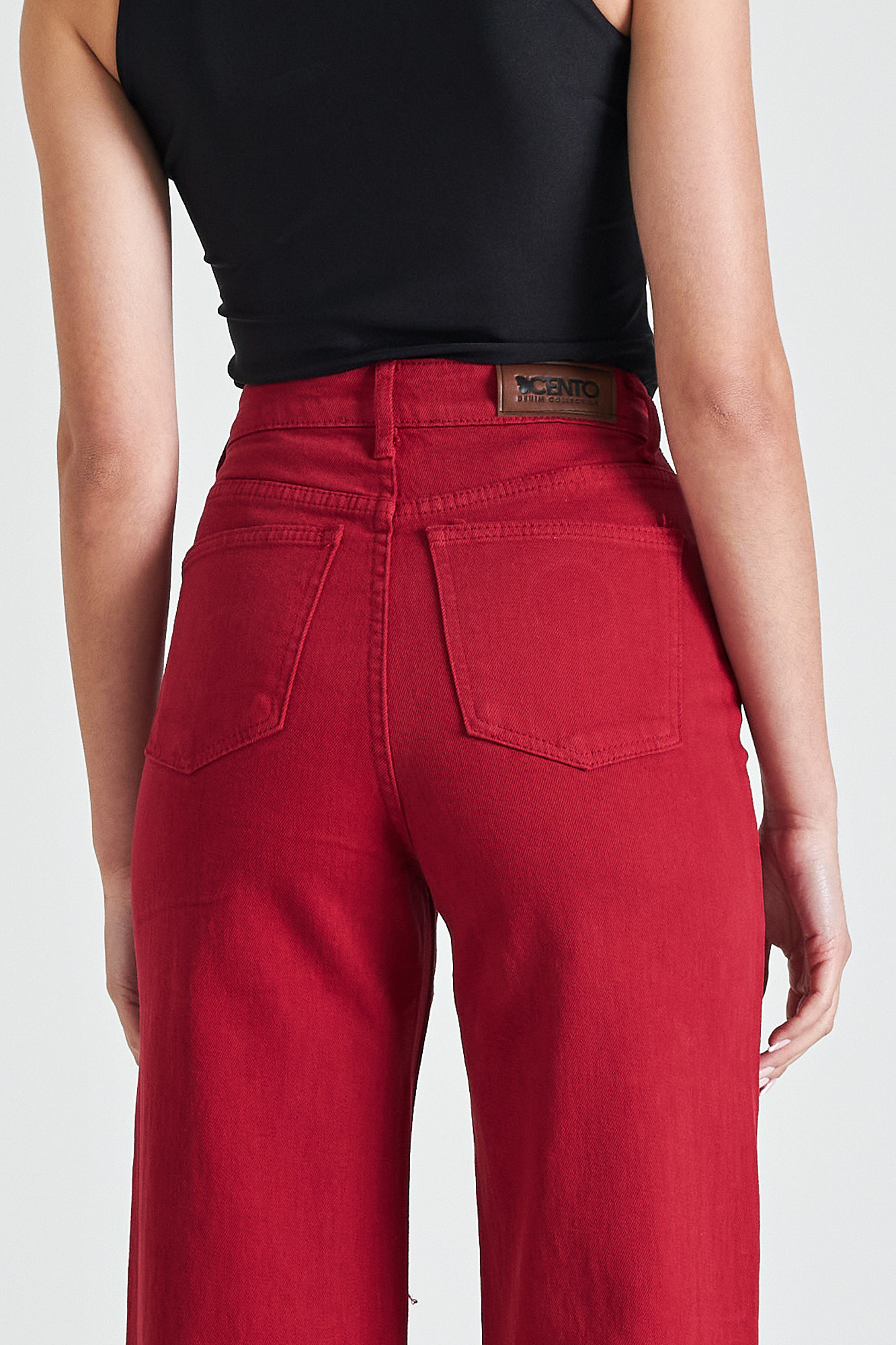 Picture of Wide leg jeans in colors