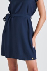 Picture of Shoulder ruffled dress