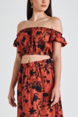 Picture of Crop top floral