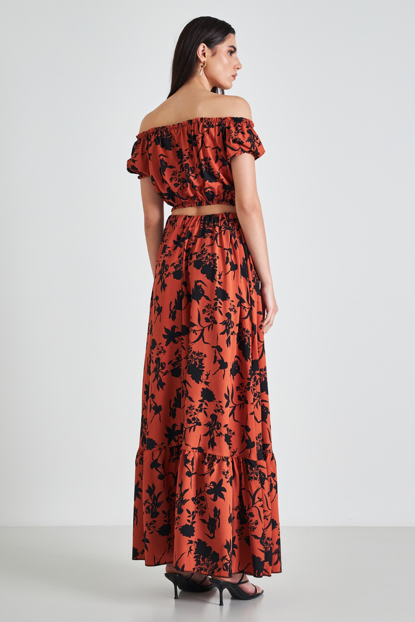 Picture of Maxi floral skirt