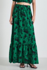 Picture of Maxi floral skirt