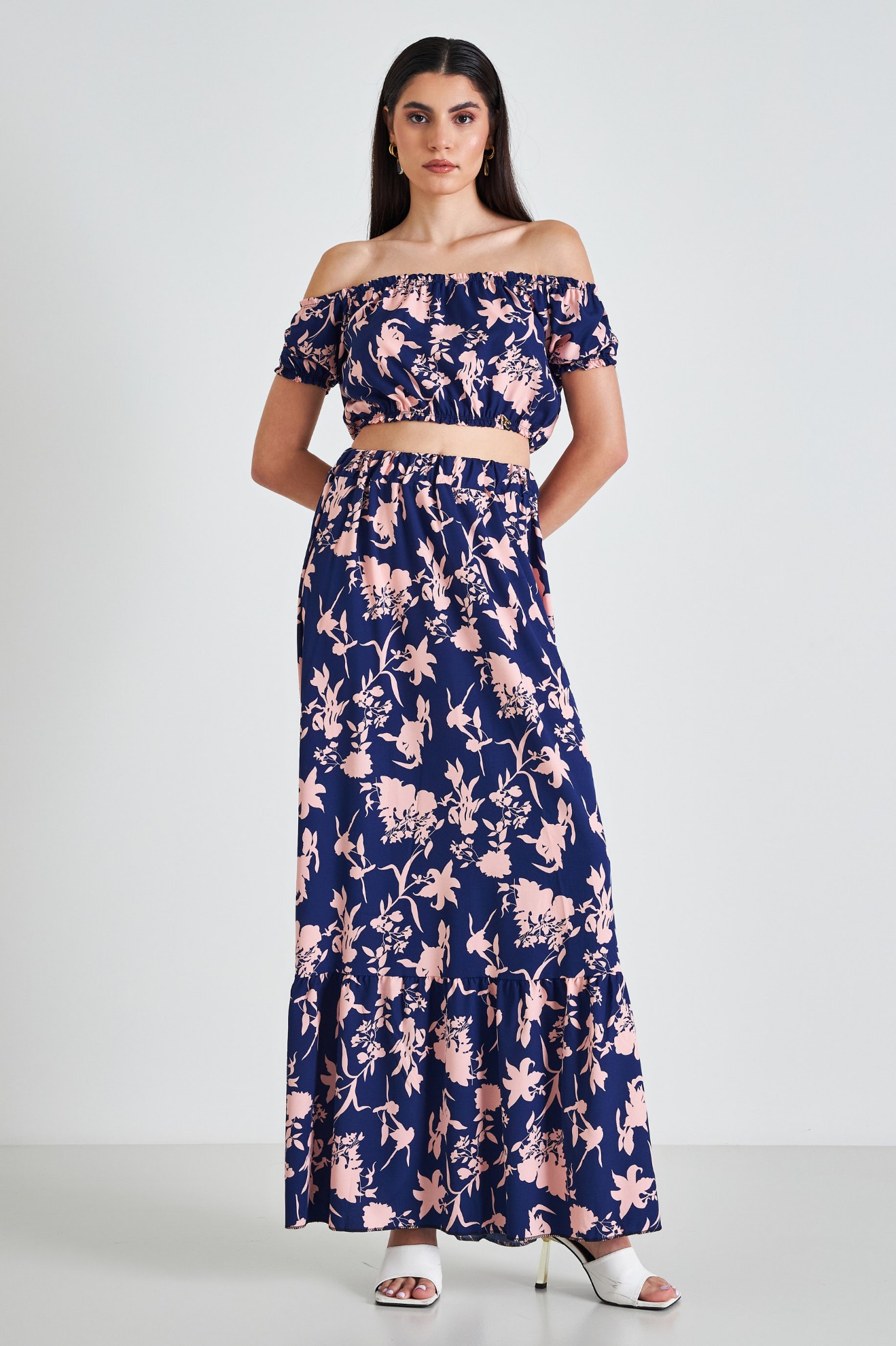 Picture of Maxi floral skirt