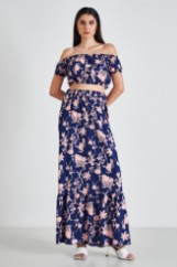 Picture of Maxi floral skirt