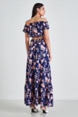 Picture of Maxi floral skirt