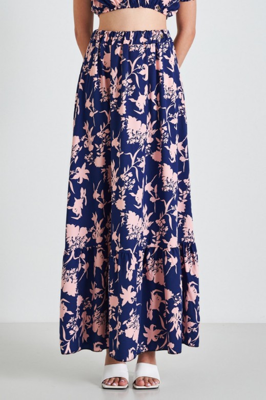 Picture of Maxi floral skirt