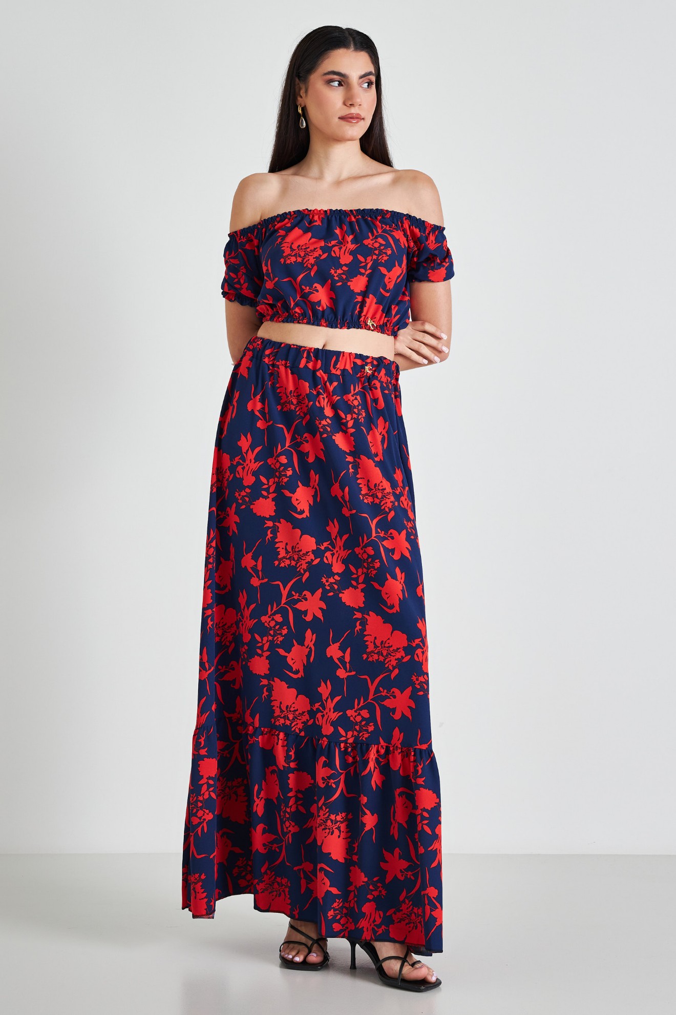 Picture of Maxi floral skirt