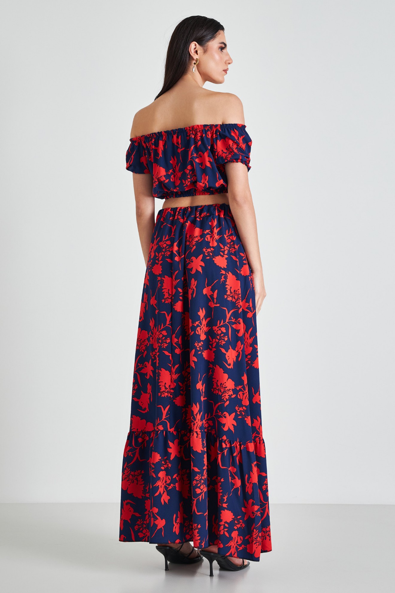 Picture of Maxi floral skirt