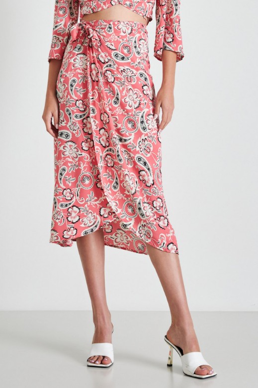 Picture of Maxi wrap skirt