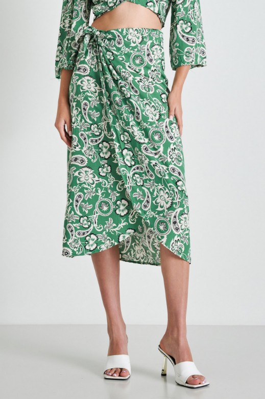 Picture of Maxi wrap skirt