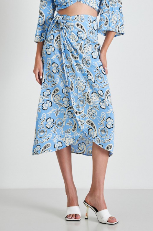 Picture of Maxi wrap skirt