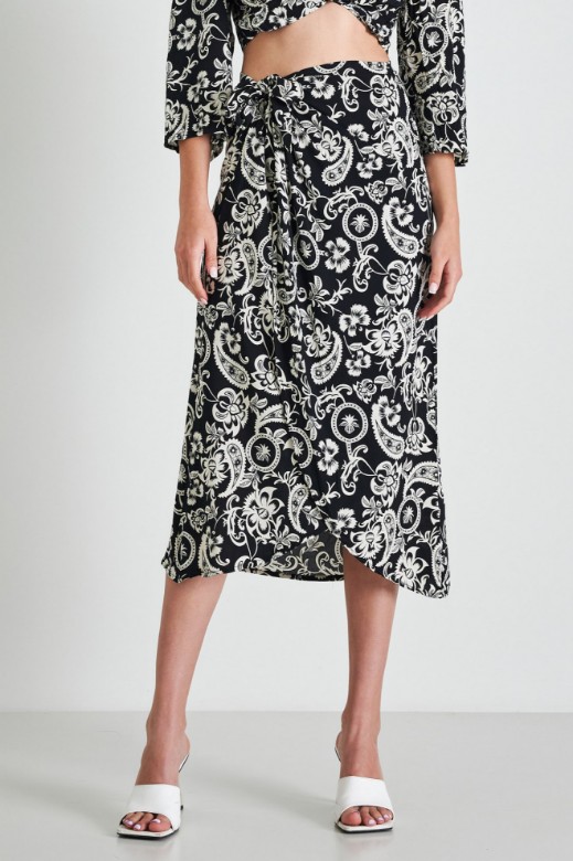 Picture of Maxi wrap skirt