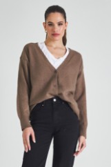 Picture of Knitted V neckline jacket