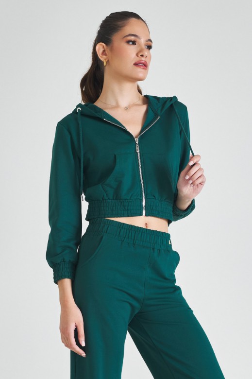 Picture of Zipped hoodie with pockets