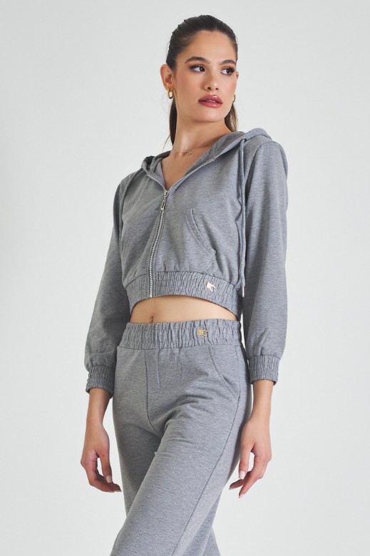 Picture of Zipped hoodie with pockets