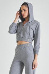 Picture of Zipped hoodie with pockets