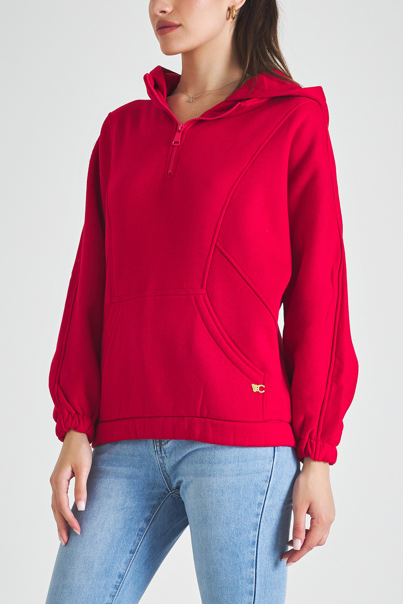 Picture of Hoodie with zipper and pocket
