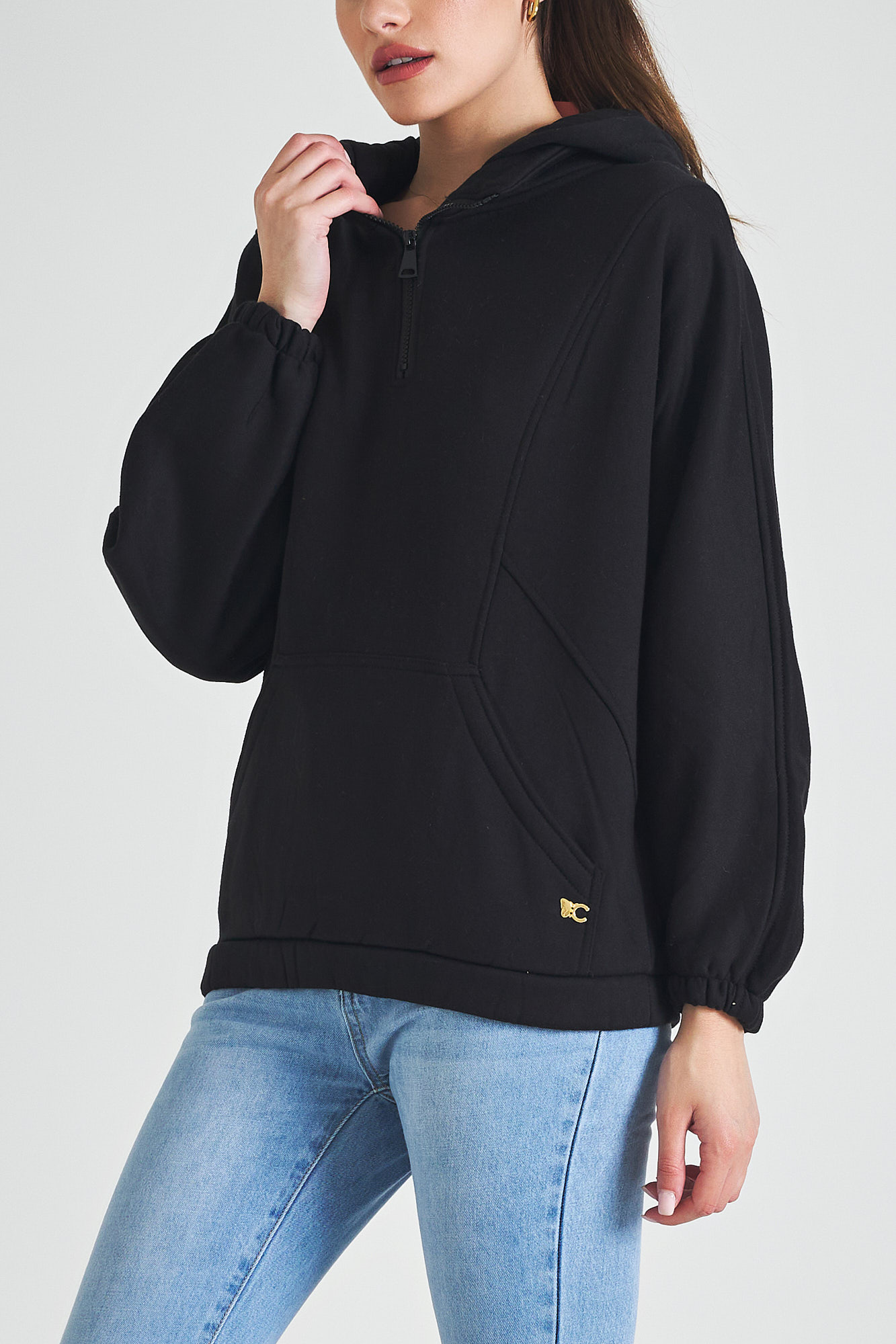 Picture of Hoodie with zipper and pocket