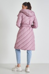 Picture of Puffer belted jacket