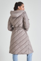 Picture of Puffer belted jacket