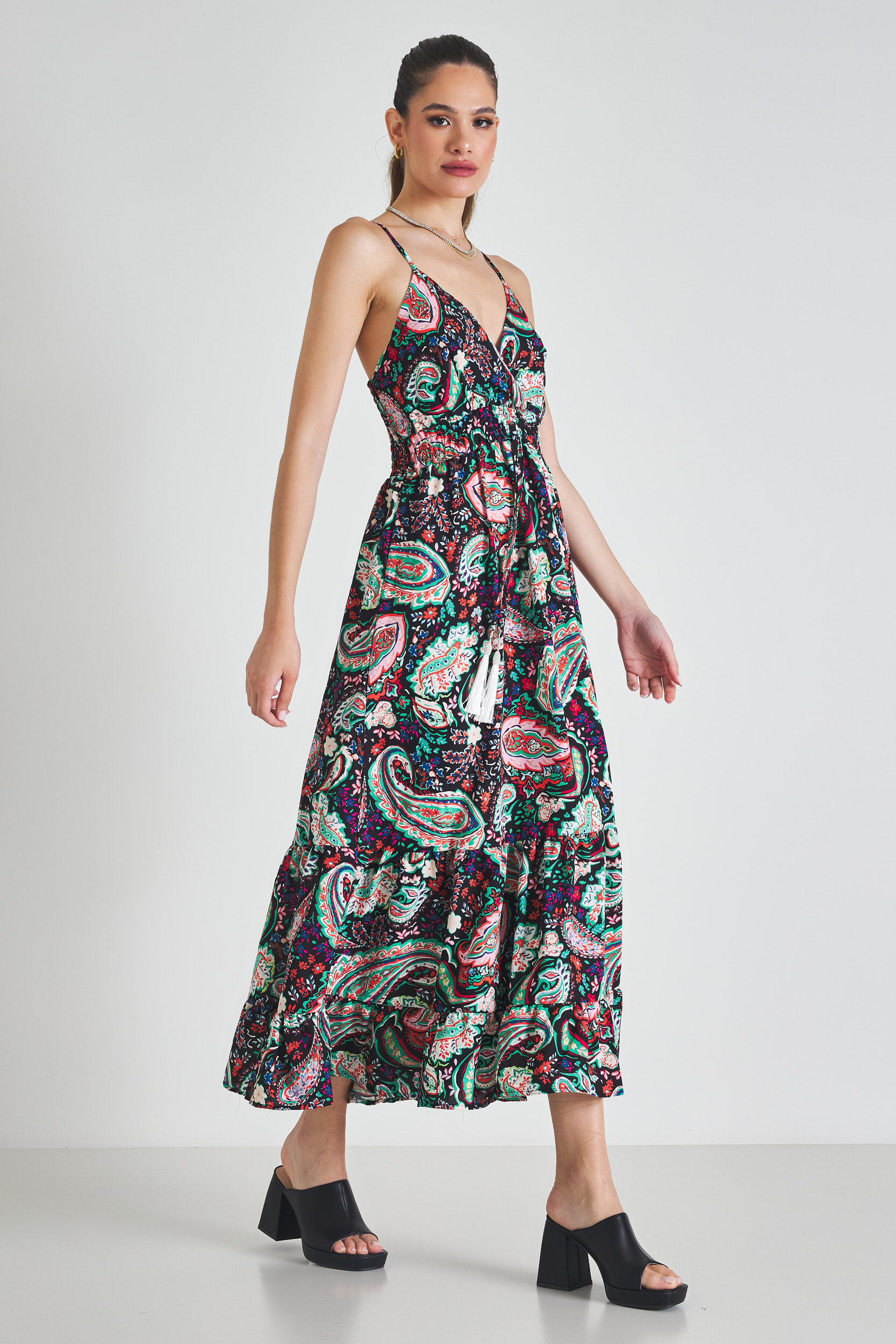 Picture of Maxi dress with waistband