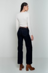 Picture of Cropped sweater with slits