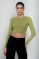 Picture of Cropped sweater with slits